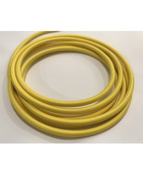 Apaļš kabelis 2x0,75mm Dzeltens